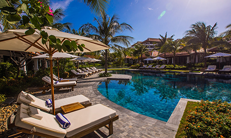 Man holding a tablet.